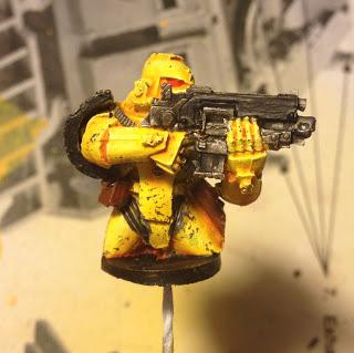The Sons of Dorn: How I paint yellow - part 2