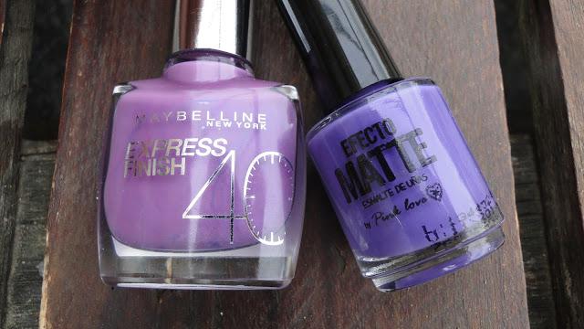 Uñas parecidas, pero no iguales.