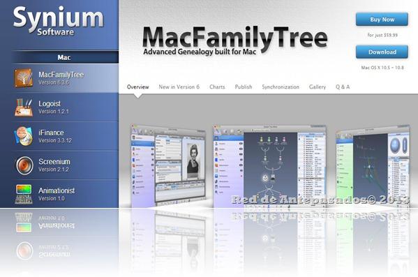 Sinyum Software_MacFamilyTree