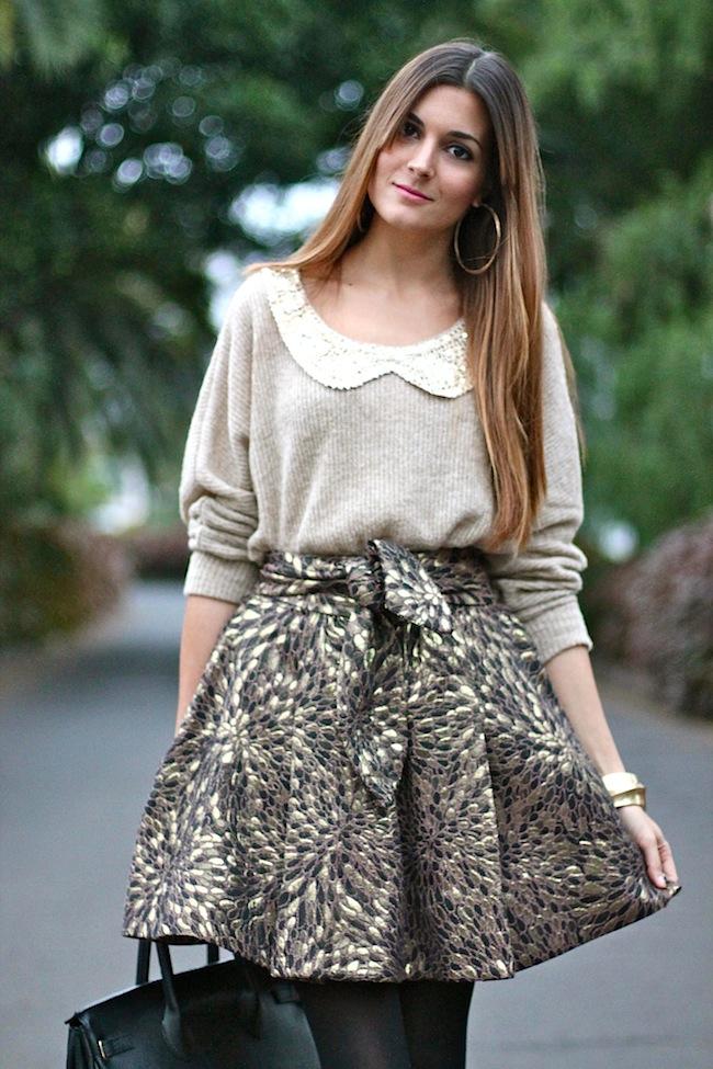 Sequins Sweater - Two ways