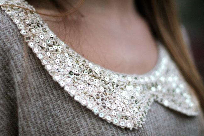 Sequins Sweater - Two ways