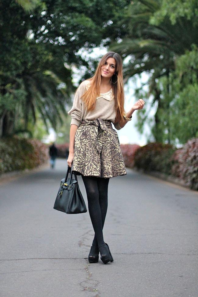 Sequins Sweater - Two ways