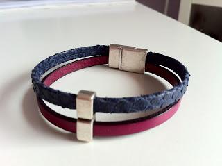 Pulsera de cuero