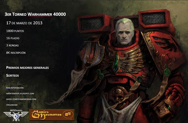 Torneos del Tercer Aniversario de W40KTenerife