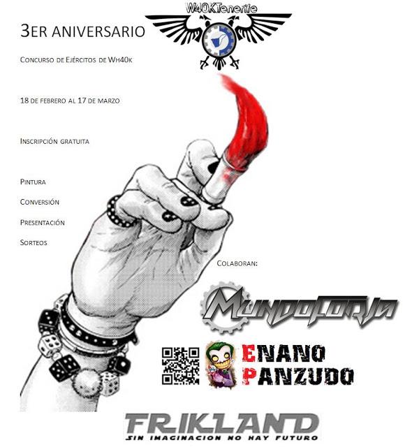 Torneos del Tercer Aniversario de W40KTenerife