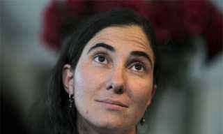 Yoani Sánchez fuera del guión [+ fotos]