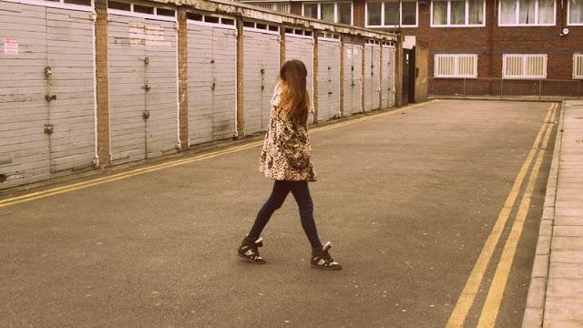 Leopard and Sneakers