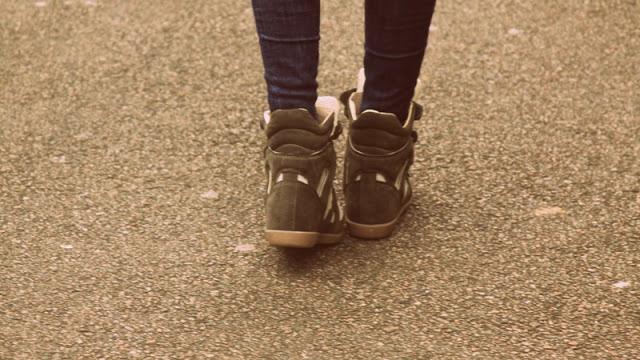 Leopard and Sneakers