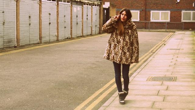 Leopard and Sneakers