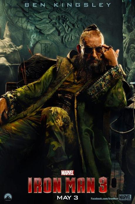 Póster: Sir Ben Kingsley  En Iron Man 3