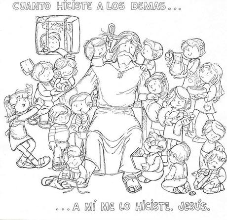 OBRAS DE MISERICORDIA EN IMÁGENES