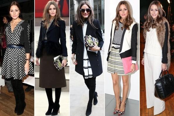 Olivia Palermo y sus looks en LFW A/W 2013.