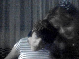 Aquí les dejo unas fotitos divertidas sacadas con Webcam Toy.