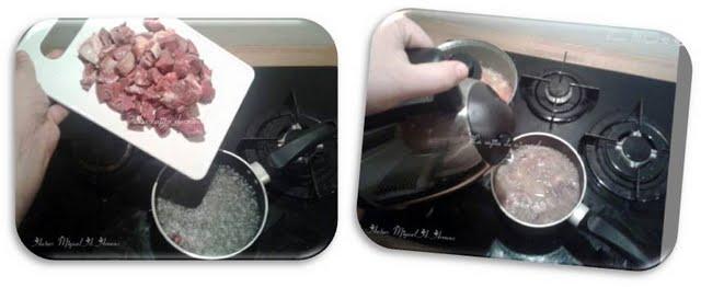 Corazoncitos de cordero al vino tinto con miel