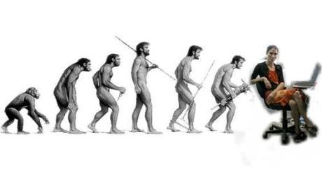 La bloguera como un  eslabón perdido