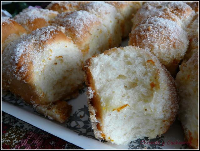 Pan de Mono de Naranja ( Orange Monkey Bread)