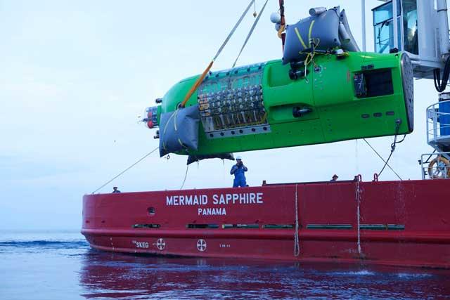 submarino Deepsea Challenge de James Cameron