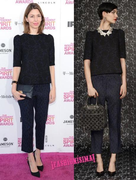 sofia-coppola-independent-spirit-awards-2013-louis vuitton pre fall