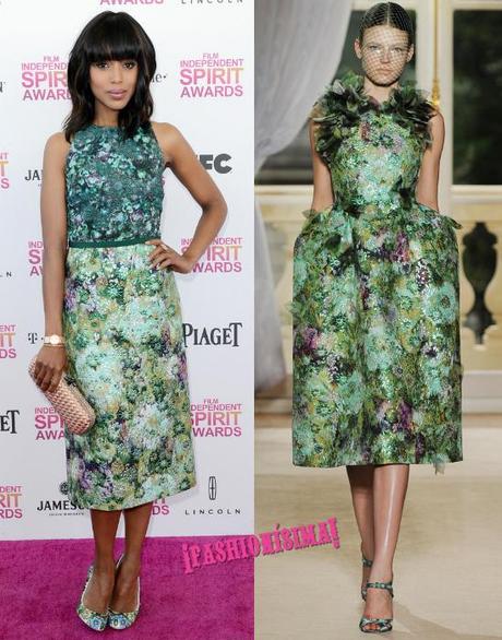 Kerry-Washington-independent-Spirit-Awards 2013-giambattista valli couture ss13 dress