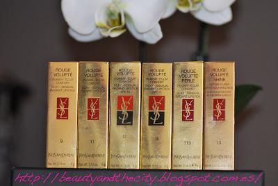 YSL - Rouge Volupté Swatches