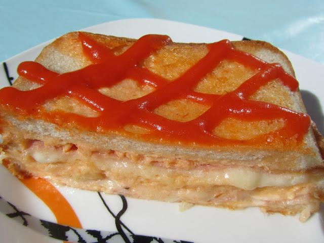 Pastel de sandwich