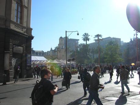 Plaza de Armas, Santiago de Chile, Chile, vuelta al mundo, round the world, La vuelta al mundo de Asun y Ricardo