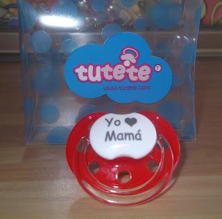Chupetes personalizados de Tutete