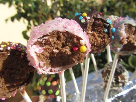 Cake pops de nutella (Bizcobolas)