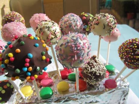 Cake pops de nutella (Bizcobolas)