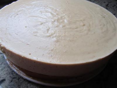 Tarta mousse de avellanas