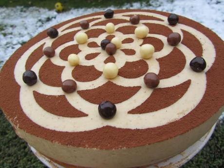 Tarta mousse de avellanas