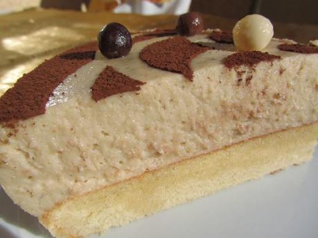 Tarta mousse de avellanas