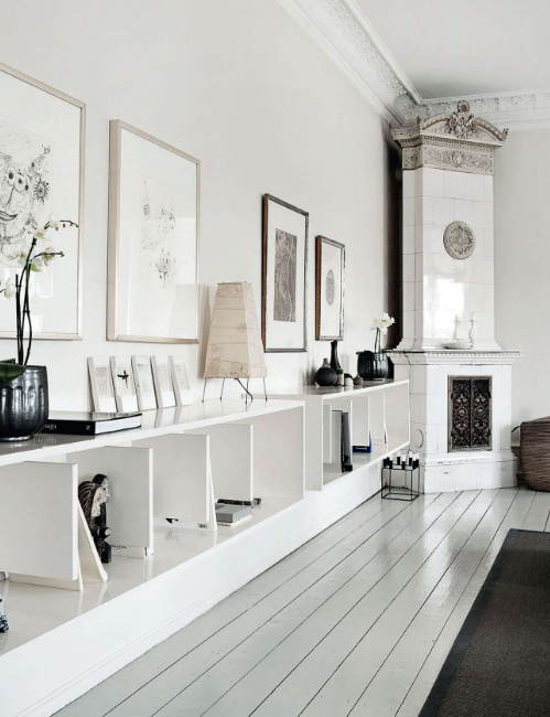 Un apartamento muy zen en Copenhague