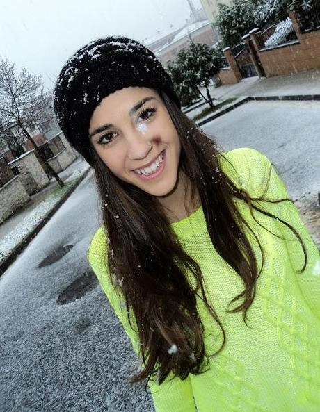 Primeros copitos de nieve...