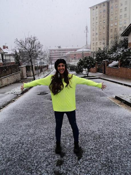 Primeros copitos de nieve...