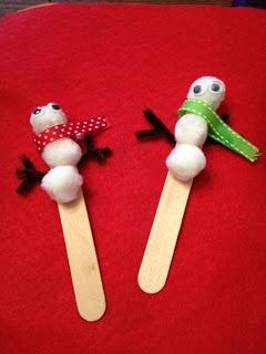 Recursos: manualidades sobre el Invierno II