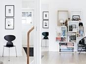 Blanco, negro madera