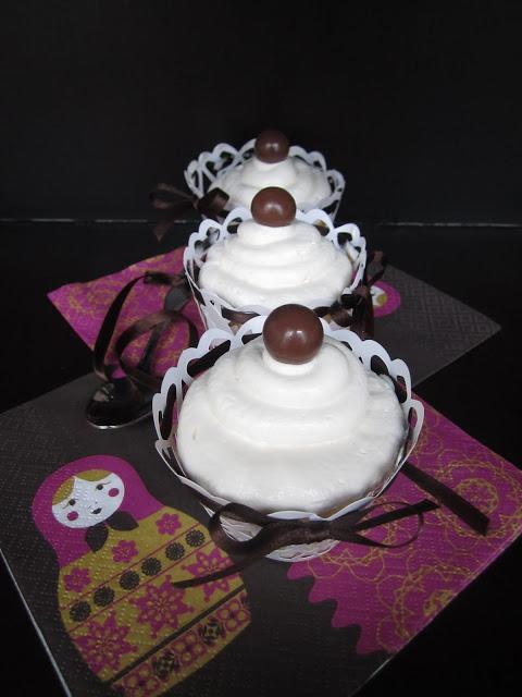 Cupcakes de Baileys con sorpresa...