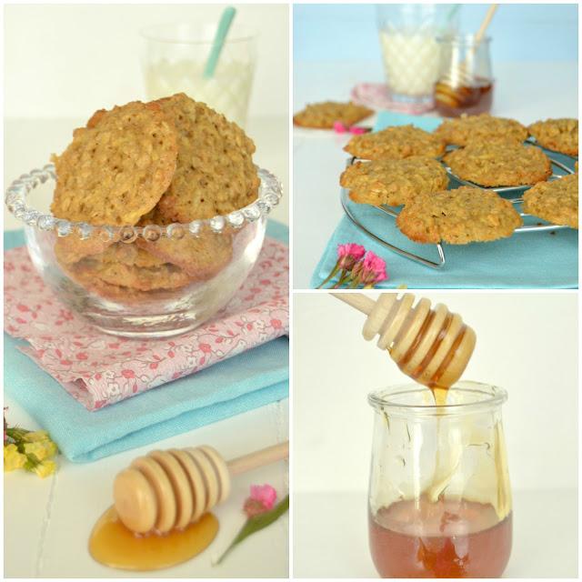 Galletas de avena con manzana y canela