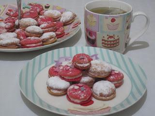 Whoopie pies de fresa
