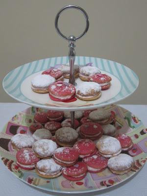 Whoopie pies de fresa