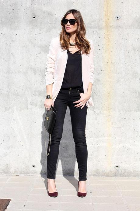 Velvet blazer