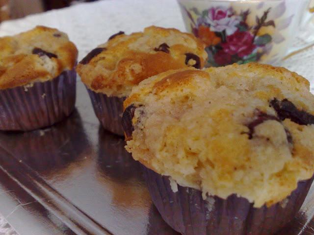 cranberries cheese muffins