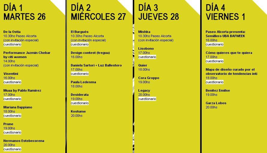 Empezando la semana a las corridas....