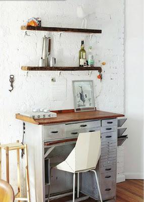 escritorio blanco madera rue mag