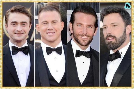 Daniel Radcliffe, Channing Tatum, Bradley Cooper y Ben Affleck. 