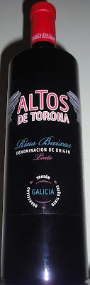Altos de Torona Tinto 2011, de HGA Bodegas