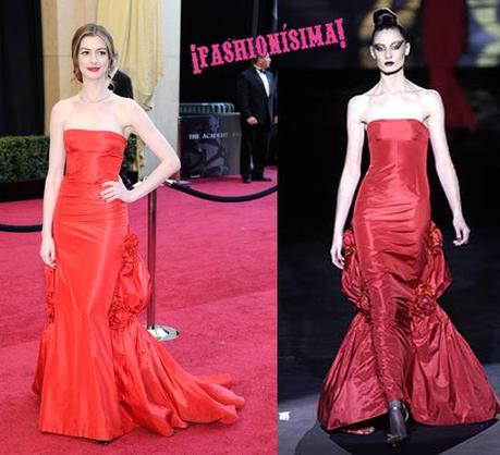 Oscars 2013: la noche de Valentino (sin Anne Hathaway)