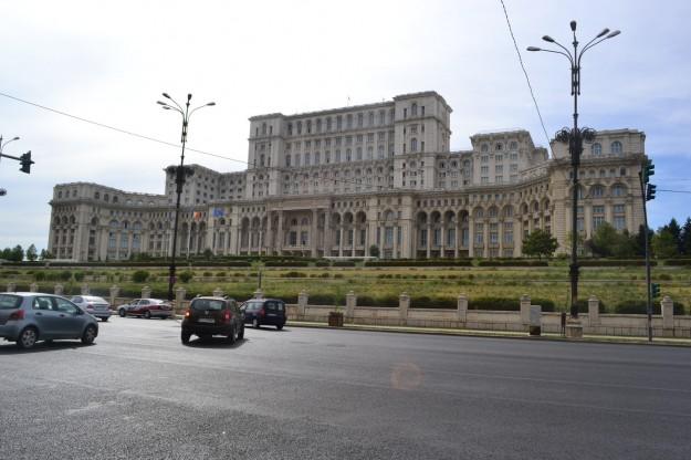 Palacio del Parlamento Rumano, el gigante edificio administrativo de Bucarest