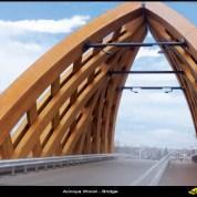 Madera Accoya Hi-Tech, construcciones en el exterior¿una tarima, un puente?